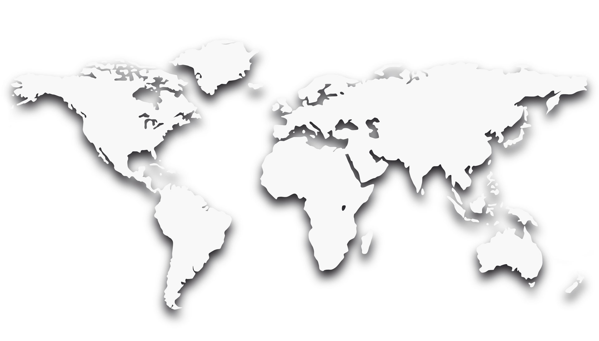 Weltkarte mit weltweiten Standorten der Design Consulting GmbH